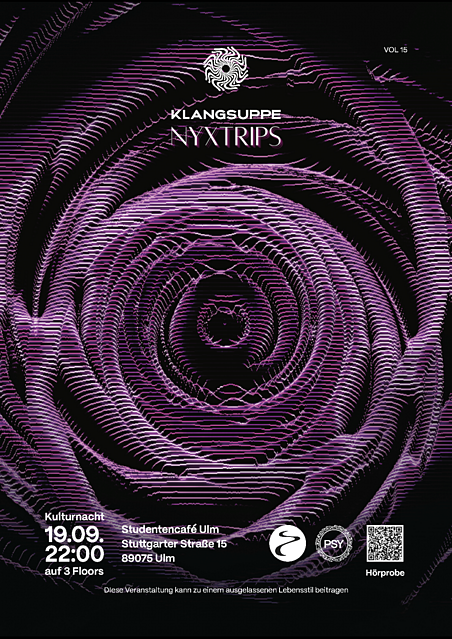 Klangsuppe/NYXTRIPS // Vol. 15 · 19 Sept 26, 22:00