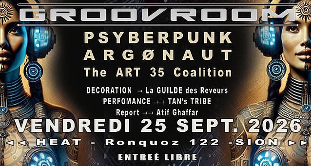 The GroovRoom · 25 Sept 26, 23:00
