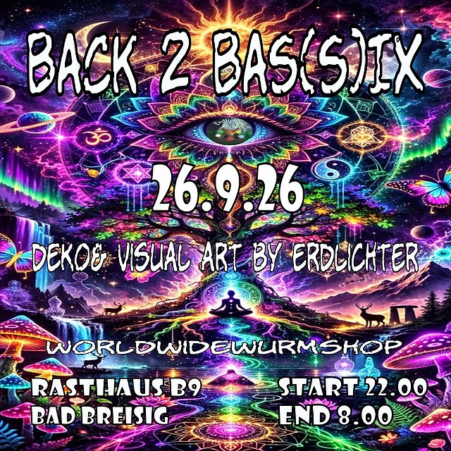 BACK 2 BAS(S)IX · 26 Sept 26, 22:00