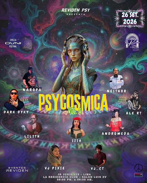 PSYCOSMICA Vol. 4 · 26 sept 26, 21:00
