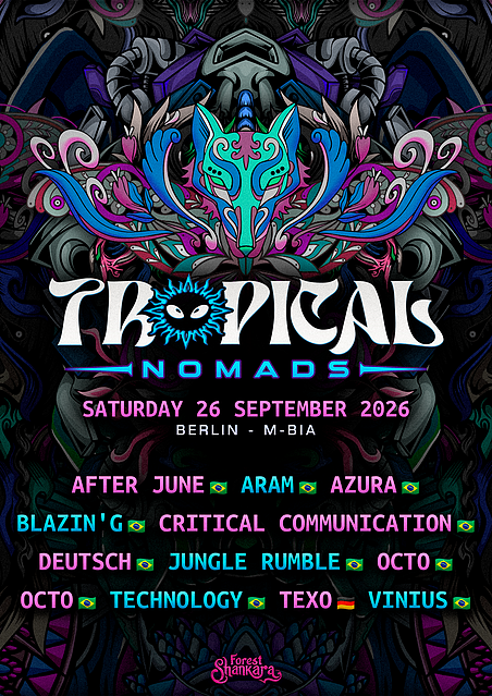 Tropical Nomads presents: 🇧🇷 Technology (Nano Rec.) · 26 Sept 26, 23:00