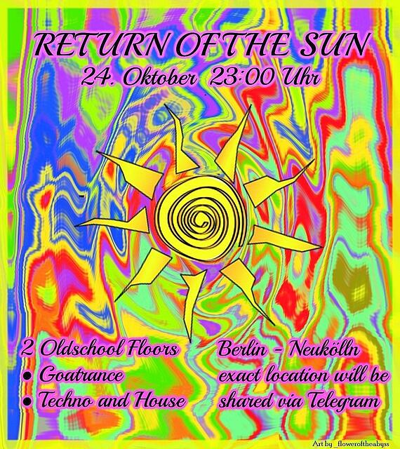RETURN OF THE SUN XV - a Psychedelic Sound Gathering · 24 Oct 26, 23:00