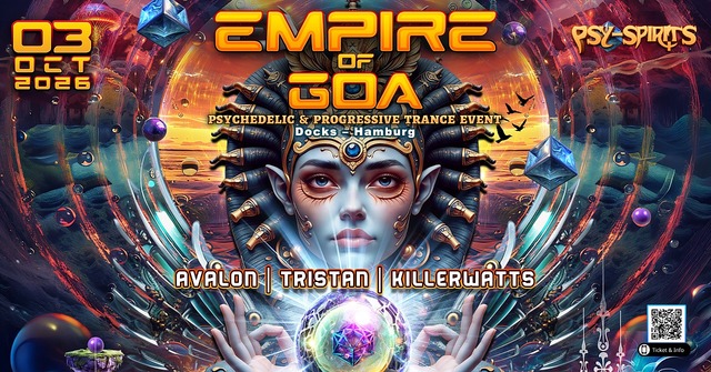 Empire of Goa 2026 · 3 Oct 26, 22:00