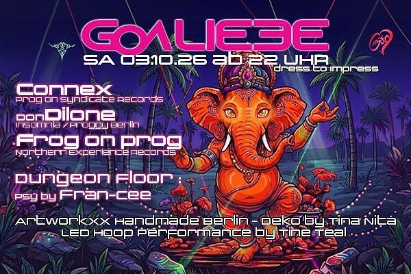 Goa Liebe · 3 Oct 26, 22:00