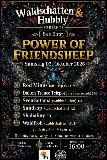 POWER OF FRIENDSHEEP 🤘 · 3 oct 26, 04:00