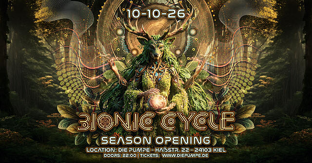 Bionic Cycle #76 Season Opening · 10 Oct 26, 22:00