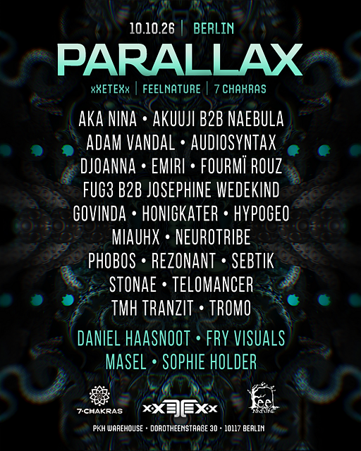 PARALLAX | xXETEXx • FeelNature • 7 Chakras · 10 Oct 26, 22:00