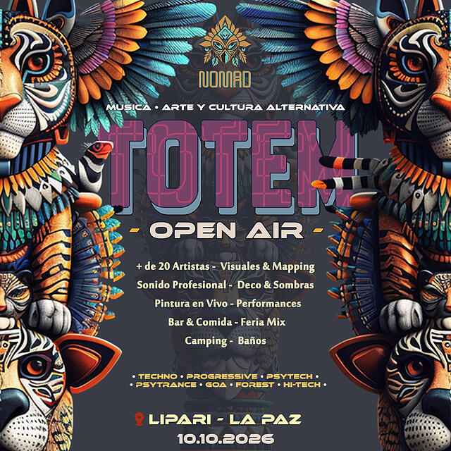 TOTEM | Open Air · 10 oct. 26, 12:00