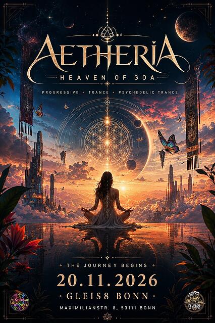 AetheriA Heaven of Goa · 20 nov 26, 21:00
