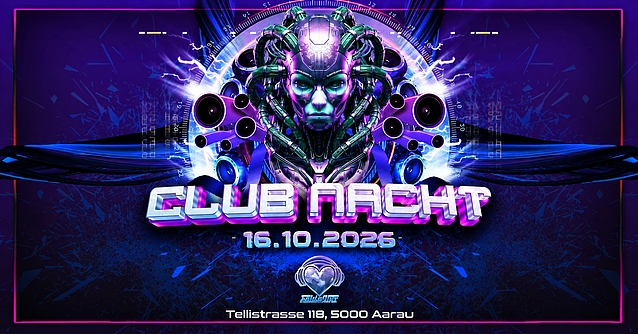Club Nacht Progressive · 16 Oct 26, 22:00
