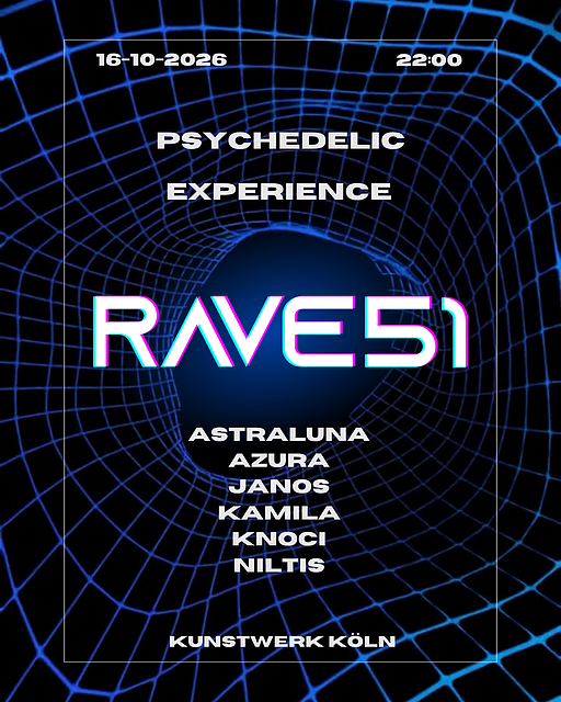 Rave51 - Psychedelic Experience · 16 Oct 26, 22:00