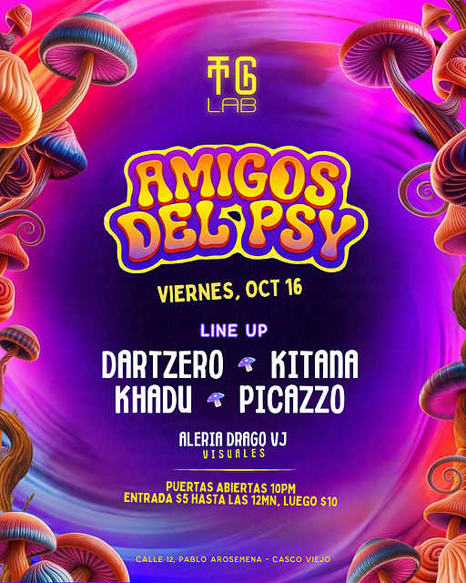 Amigos del Psy - 17 octubre · 17 Oct 26, 22:00