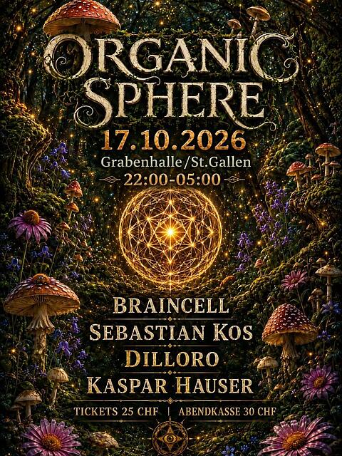 Organic Sphere · 17 Oct 26, 22:00