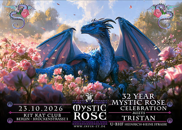 The 32 Year Mystic Rose Celebration meets TRISTAN · 23.10.26, 20:30