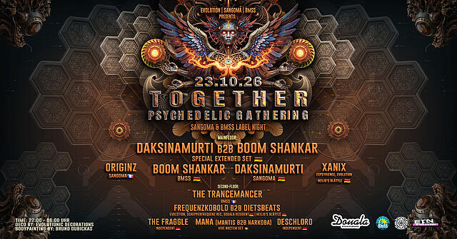 Together Psychedelic Gathering · 23 Oct 26, 22:00