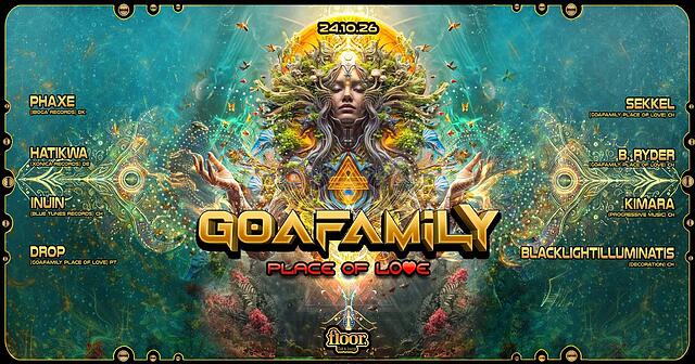 GOAFAMILY  Place of Love · 24 Oct 26, 21:00