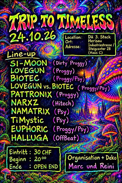 Trip to Timeless · 24 Oct 26, 20:00