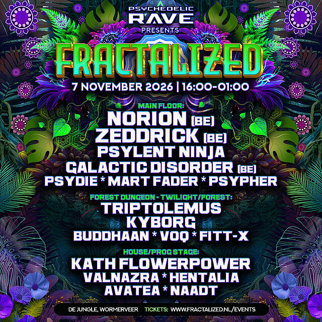 Fractalized by PsyRave · 30 Oct 26, 22:00
