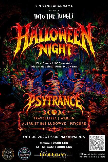 Into the Jungle: Halloween Night · 30 Oct 26, 18:30