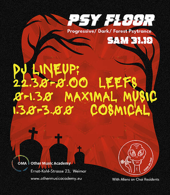 HALLOWEEN PSYFLOOR · 31.10.26, 22:30
