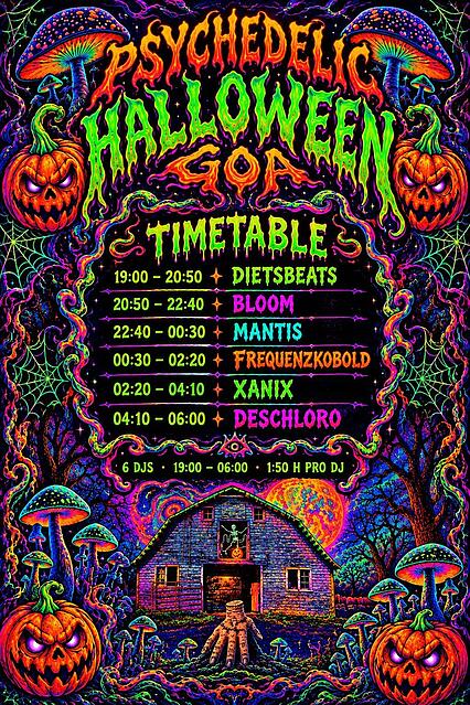 Psychedelic Halloween Goa · 31 Oct 26, 18:30