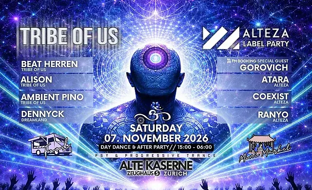 TRIBE OF US & ALTEZA LABEL PARTY · 7 Nov 26, 15:00