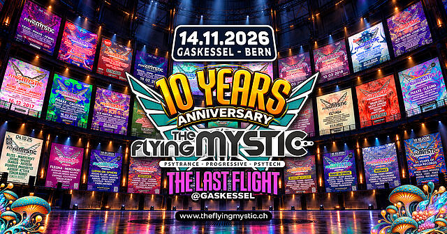 The Flying Mystic -36- "10 Years & The Last Flight @Gaskessel" · 14 Nov 26, 23:00