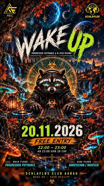 WAKE UP – AUTUMN INTO ANOTHER DIMENSION · 20 Nov 26, 22:00