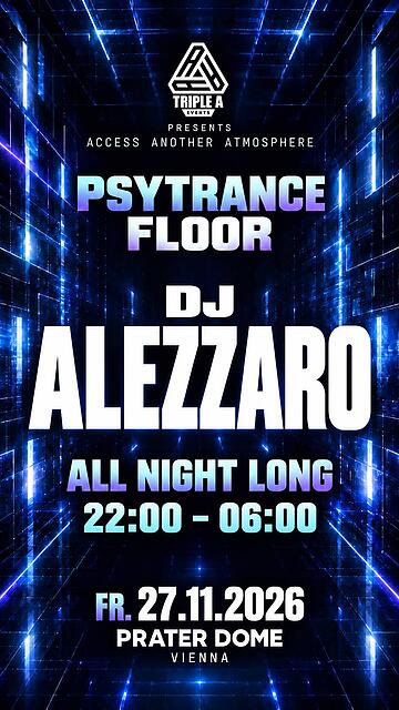 ACCESS ANOTHER ATMOSPHERE - one night with DJ Alezzaro · 27 nov. 26, 22:00