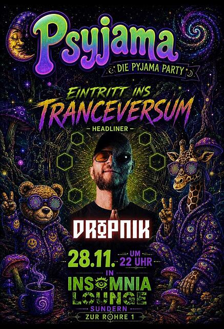 🧸 Psyjama 🧸 (mit Dropnik) · 28.11.26, 22:00