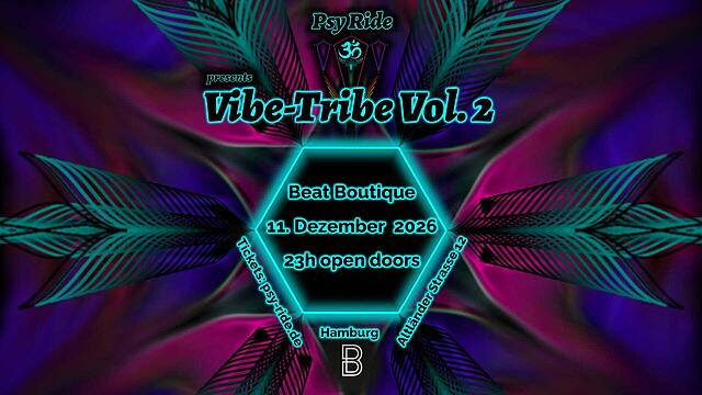 Psy-Ride: Vibe-Tribe Vol. 2 · 11 Dec 26, 23:00