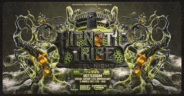 HIPNOTIC TRIBE LABEL NIGHT ROTTERDAM / Special Edition 13th Anniversary · 05.03.27, 22:00