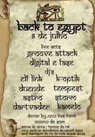 Back to the Egipt - Festa de Anos do ELF LINK · 8 Jul 06, 22:00
