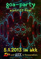 Goa-Party im AKK Karlsruhe · 5 janv. 13, 21:00