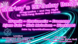 Shirley's Birthday Bash · 25.11.23, 20:00