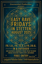 Easy Rave Fridays · 15 ago 25, 20:00