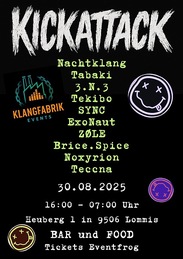 Kick Attack · 30 Aug 25, 16:00