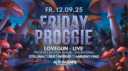 Friday Proggie · 12 Sept 25, 23:00
