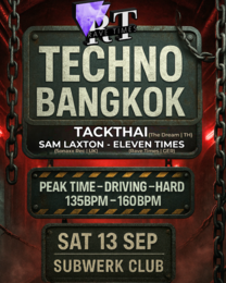 ECHNO w/ TACKTHAI (The Dream) | by Rave Times · 13 sept. 25, 22:00