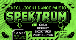 Spektrum — Intelligent Grooves and Trance Rituals · 19 sept 25, 18:00
