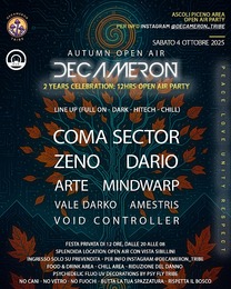 𝘿𝙀𝘾𝘼𝙈𝙀𝙍𝙊𝙉 2YEARS CELEBRATION - 12 HRS AUTUMN OPEN AIR · 26 sept. 25, 20:00