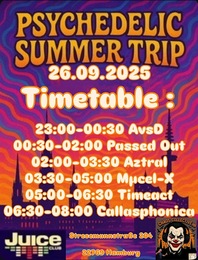 Psychedelic Summer Trip Vol.5 · 26 Sept 25, 23:00