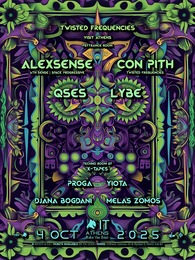 🇬🇧 Twisted Frequencies visit ITAthens with X-Tapes 🇬🇷 · 26 sept. 25, 23:30