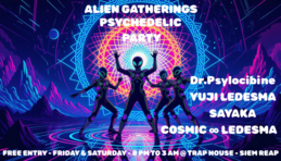 ALIEN GATHERINGS - FREE PSYCHEDELIC PARTY · 3 Oct 25, 20:00