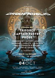 GROOVADELIC - 2 FLOORS · 04.10.25, 22:00