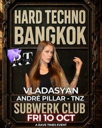 ⛓️HARD TECHNO w/ VLADASYAN | by Rave Times · 10 Oct 25, 22:00