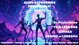 ALIEN GATHERINGS - FREE PSYCHEDELIC PARTY · 11 Oct 25, 08:00