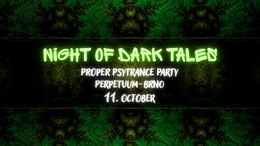Night of Dark Tales · 11 oct. 25, 21:00