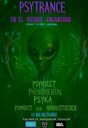 PSYTRANCE EN EL BOSQUE ENCANTADO · 11 Oct 25, 23:30