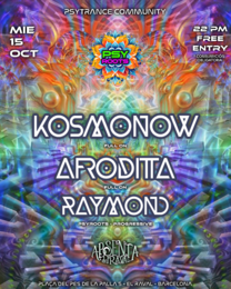 PSYROOTS BARCELONA PSYTRANCE · 15 Oct 25, 22:00